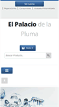 Mobile Screenshot of elpalaciodelapluma.com